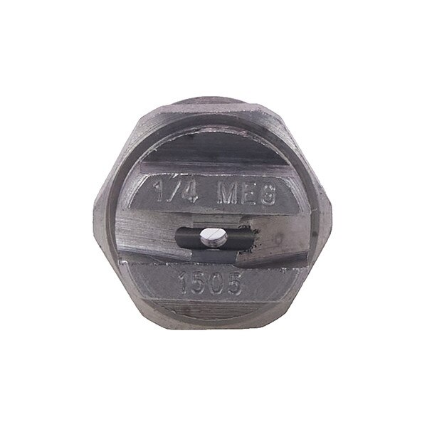 front of nozzle